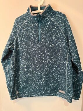 Under Armour printed turbo 1/4 zip fleece top